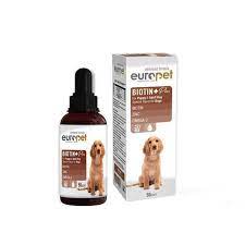 مکمل تقویت پوست و مو (بیوتین پلاس) سگ یوروپت