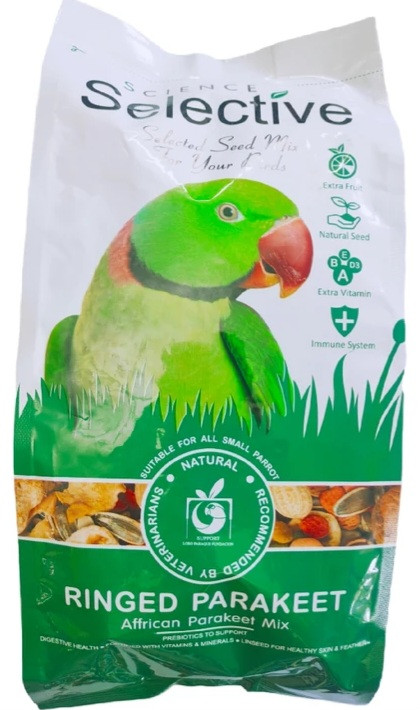 دان مخلوط شاه طوطی سلکتیو 1 کیلوگرم