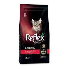 غذای خشک رفلکس پلاس ادالت گربه طعم برنج و گوشت بره 1.5 کیلوگرم
