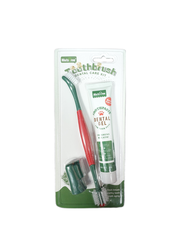 ست مسواک و خمیردندان سگ و گربه