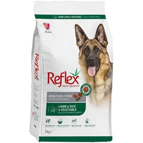 غذای خشک رفلکس سگ بالغ طعم گوشت و برنج و سبزیجات