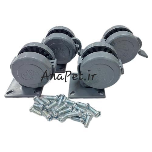چرخ و اتصالات باکس رها (4عددی)