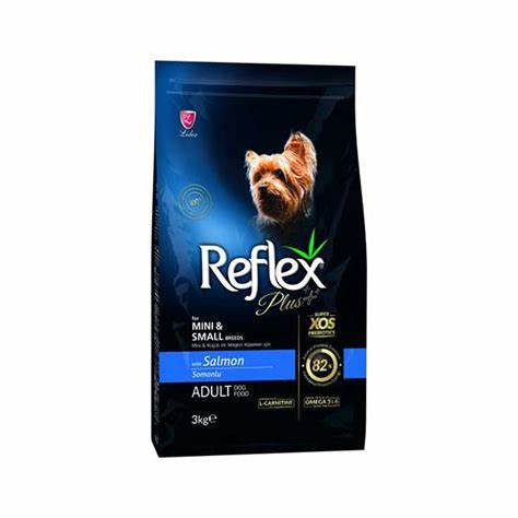 غذای خشک رفلکس پلاس مینی اسمال ادالت سگ طعم ماهی 3 کیلوگرم