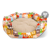 جای خواب نینا پت شش ضلعی vip سایز صفر